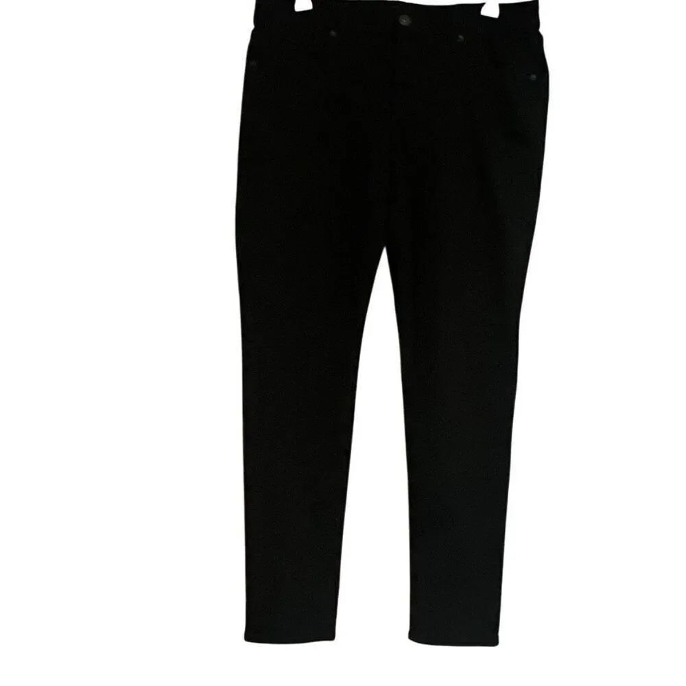 Arizona black denim like cotton blend jeans Juniors size 11